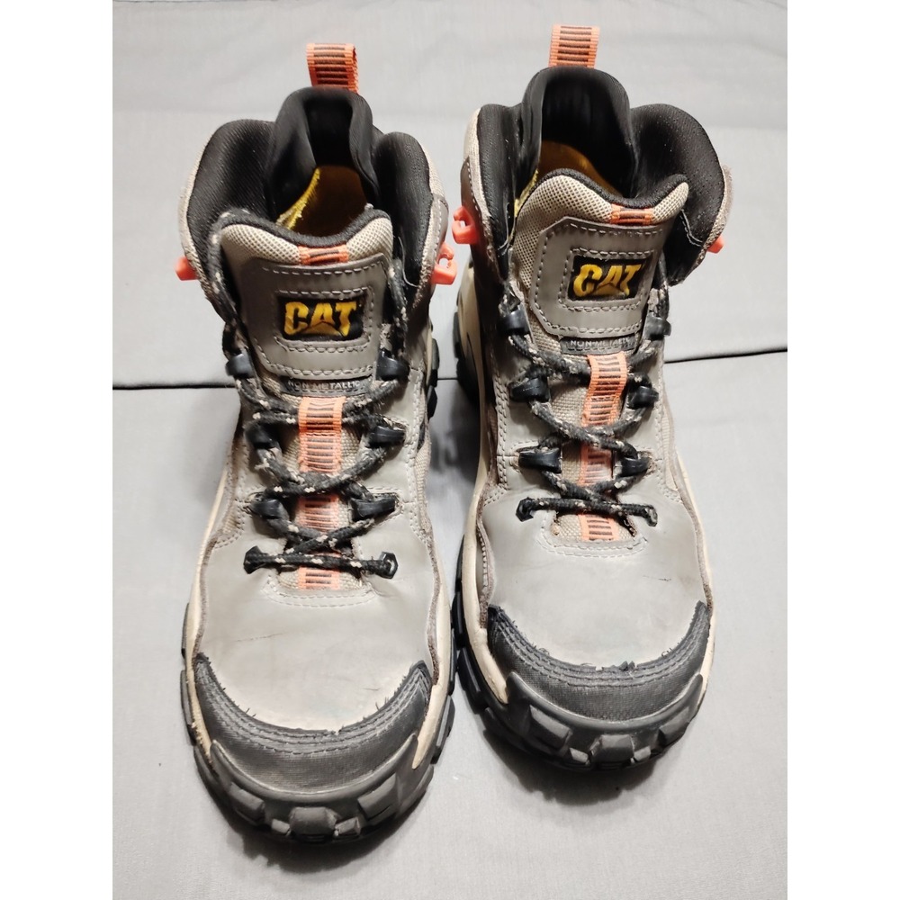 Caterpillar Invader Mid Vent Composite Toe P91666 Bungee Cord Work Boots Men 7**